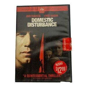 Domestic Disturbance DVD Widescreen John Travolta Vince Vaughn Pre-Owned